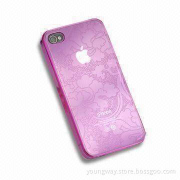 Stylish Protective Case for iPhone 4S, Customized Colors are Welcome, Comes in Slim Design